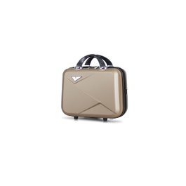 Zoozie Bags Neceser de Maquillaje Dorado 13 L